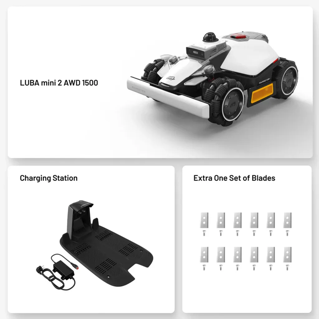 Robotická kosačka Mammotion LUBA mini 2 AWD 1500